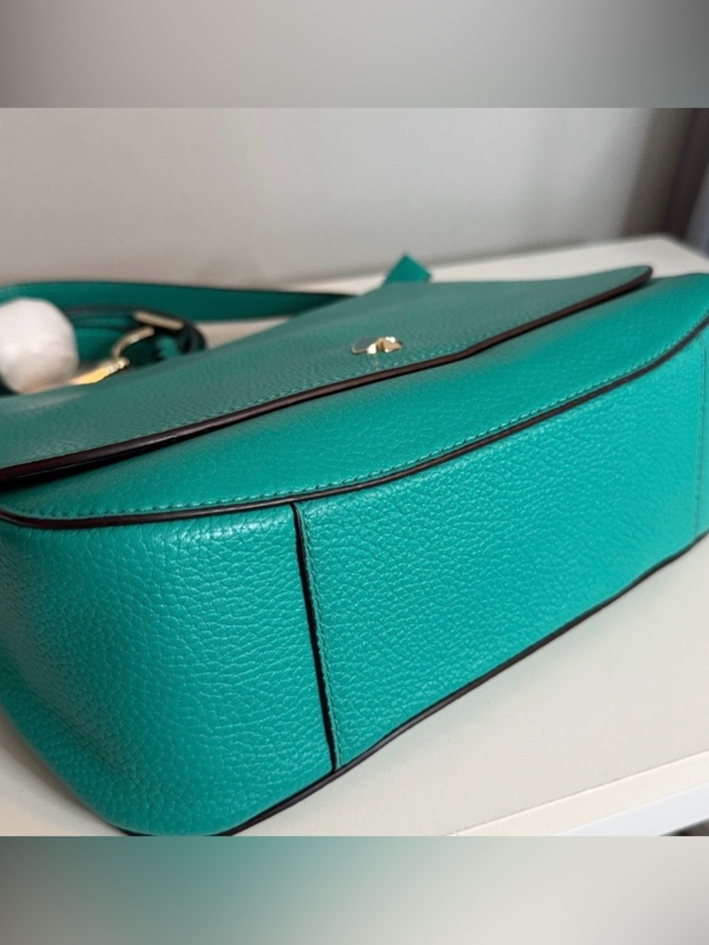 ♠️ Kate Spade Polly Medium Leather Shoulder Bag - Picture 5 of 9